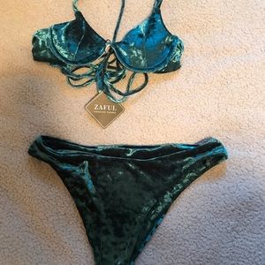 Blue Velvet Bikini